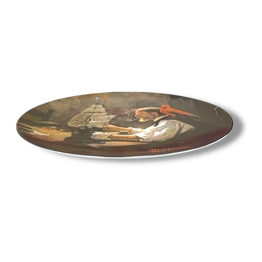 Norman Rockwell Collectible Plate with Certificate‎ of Authenticity